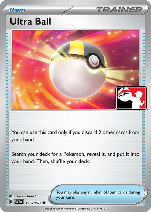Ultra Ball - 196/198 [Prize Pack Series Cards] 196/198