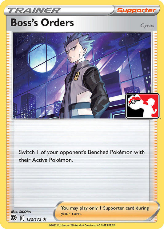 Boss's Orders [Cyrus] - 132/172 [Prize Pack Series Cards] 132/172