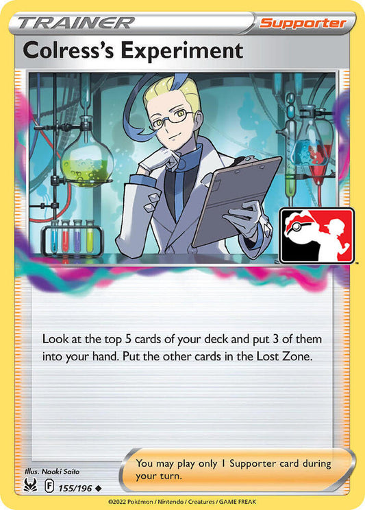 Colress's Experiment [Prize Pack Series Cards] 155/196