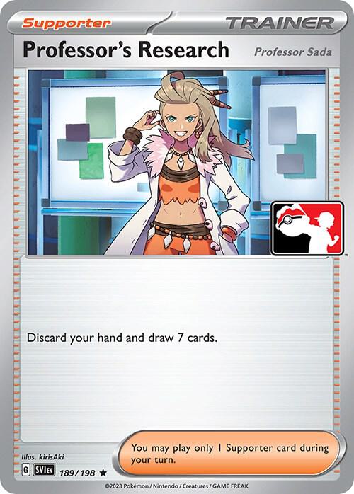 Professor's Research - 189/198 [Prize Pack Series Cards] 189/198