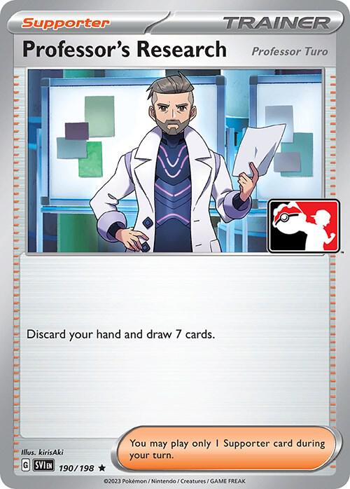 Professor's Research - 190/198 [Prize Pack Series Cards] 190/198