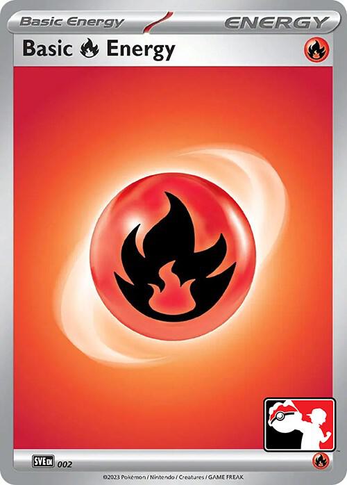 Basic Fire Energy - 002 [Prize Pack Series Cards] 002