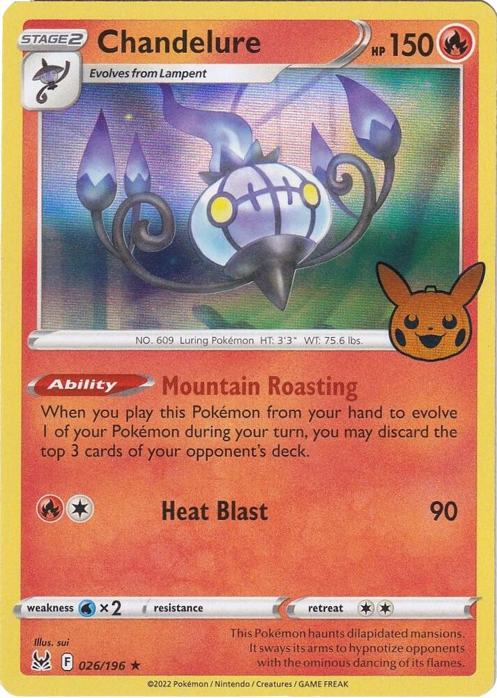 Chandelure [Trick or Trade BOOster Bundle 2023] 026/196