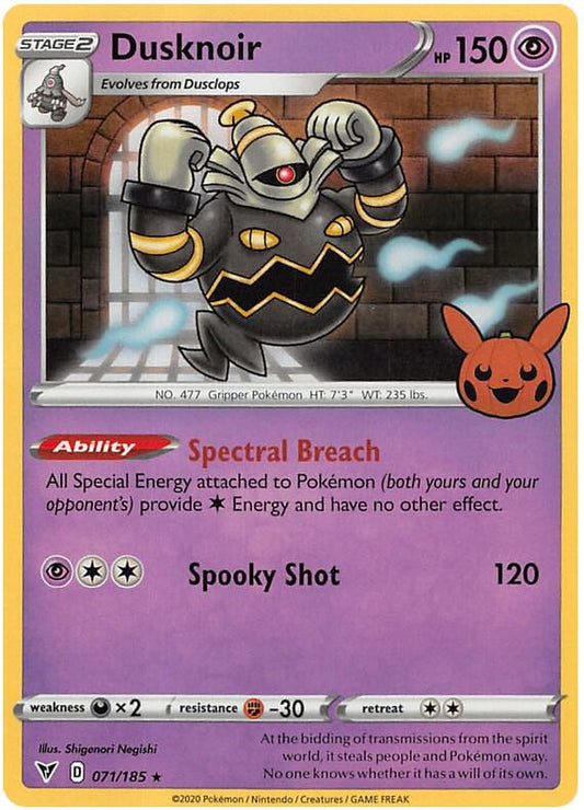 Dusknoir [Trick or Trade BOOster Bundle 2023] 071/185