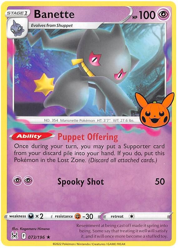 Banette [Trick or Trade BOOster Bundle 2023] 073/196