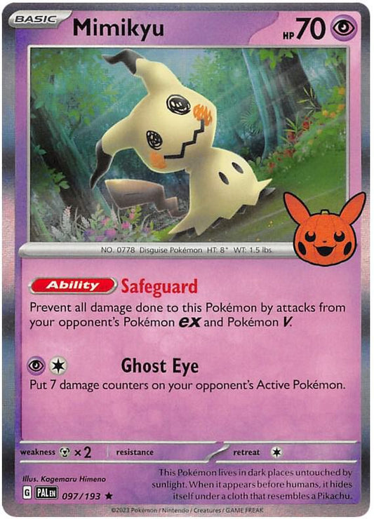 Mimikyu [Trick or Trade BOOster Bundle 2023] 097/193
