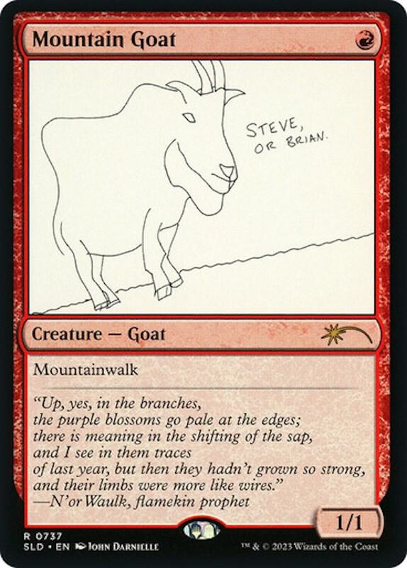 Mountain Goat [Secret Lair Drop Series] 737
