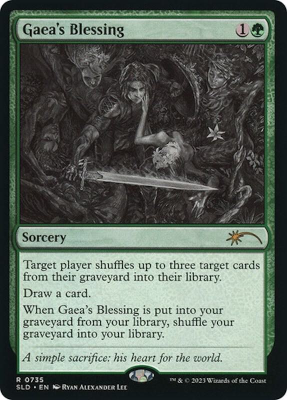 Gaea's Blessing (Sketch Showcase) [Secret Lair Drop Series] 735