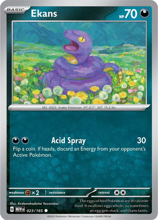 Ekans [SV: Scarlet & Violet 151] 023/165
