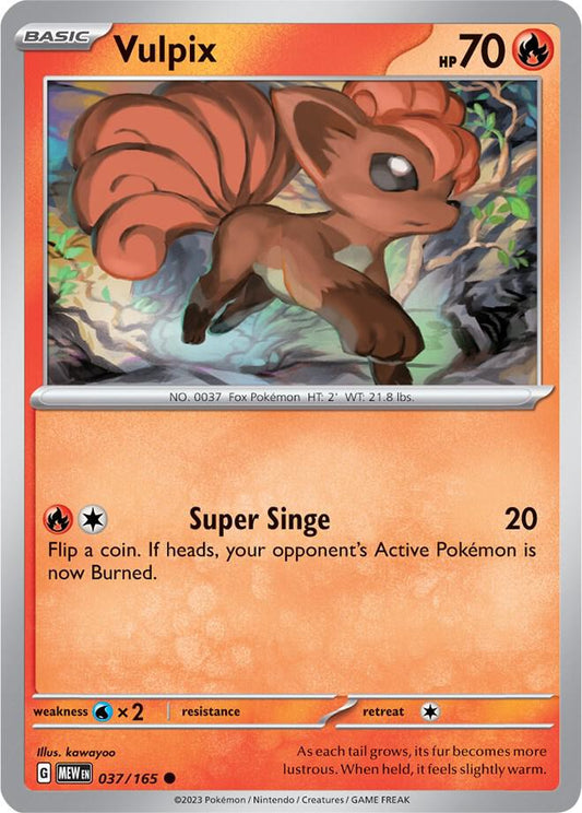 Vulpix [SV: Scarlet & Violet 151] 037/165