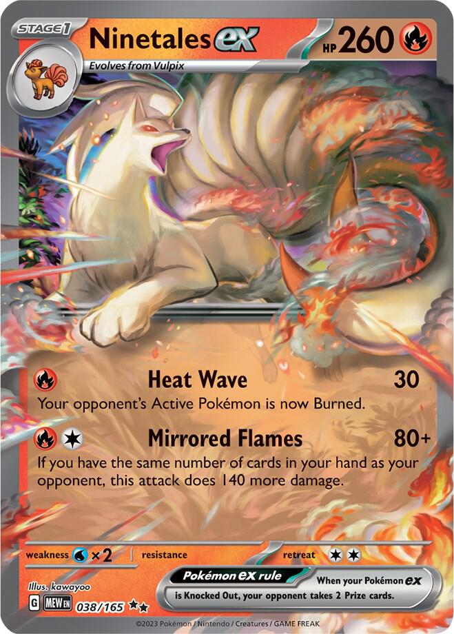 Ninetales ex - 038/165 [SV: Scarlet & Violet 151] 038/165