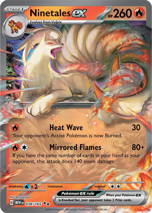 Ninetales ex - 038/165 [SV: Scarlet & Violet 151] 038/165
