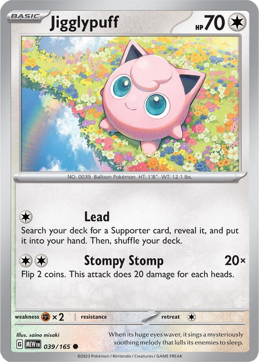 Jigglypuff [SV: Scarlet & Violet 151] 039/165
