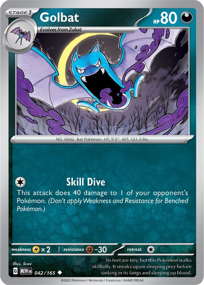 Golbat [SV: Scarlet & Violet 151] 042/165