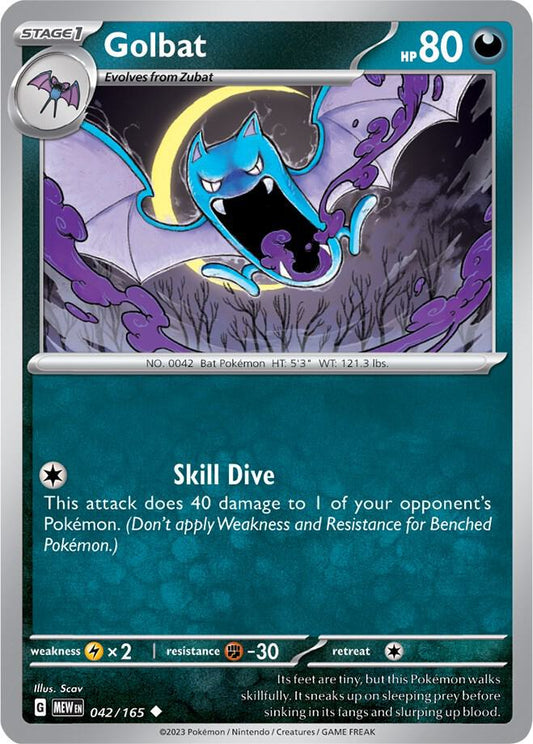 Golbat [SV: Scarlet & Violet 151] 042/165