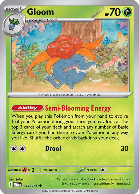 Gloom [SV: Scarlet & Violet 151] 044/165
