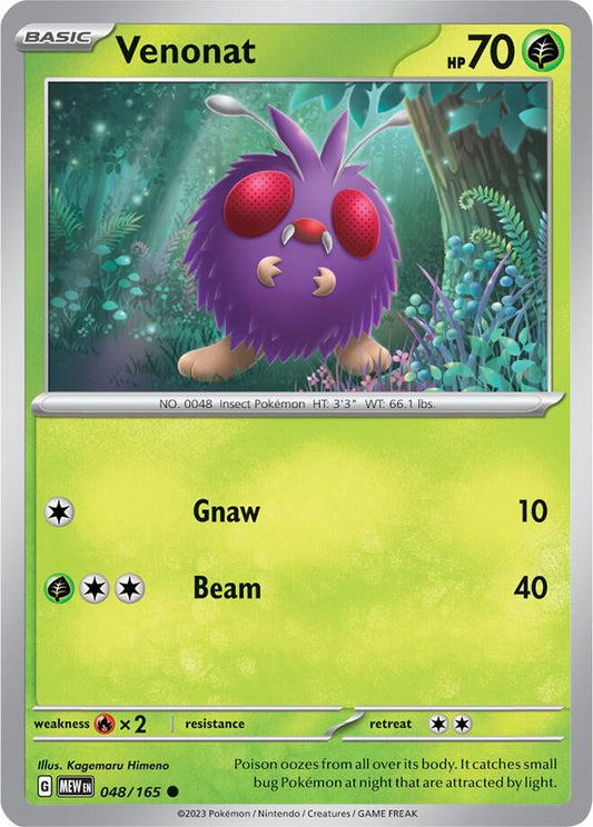 Venonat [SV: Scarlet & Violet 151] 048/165