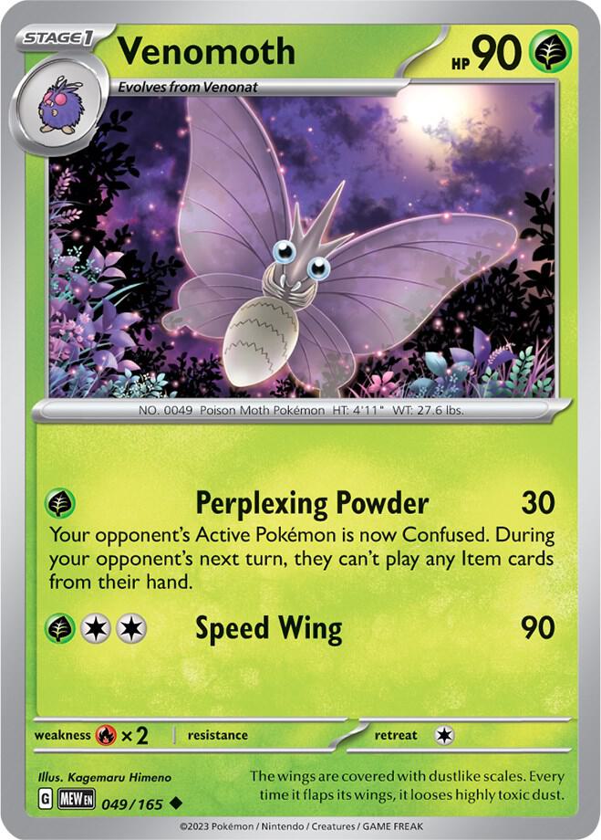 Venomoth [SV: Scarlet & Violet 151] 049/165