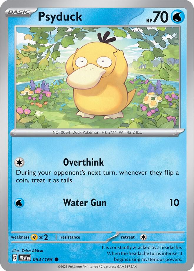 Psyduck - 054/165 [SV: Scarlet & Violet 151] 054/165