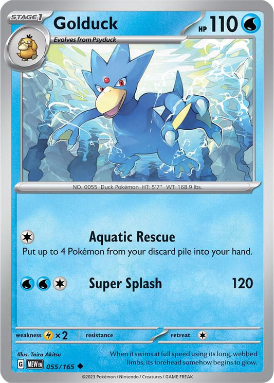 Golduck [SV: Scarlet & Violet 151] 055/165