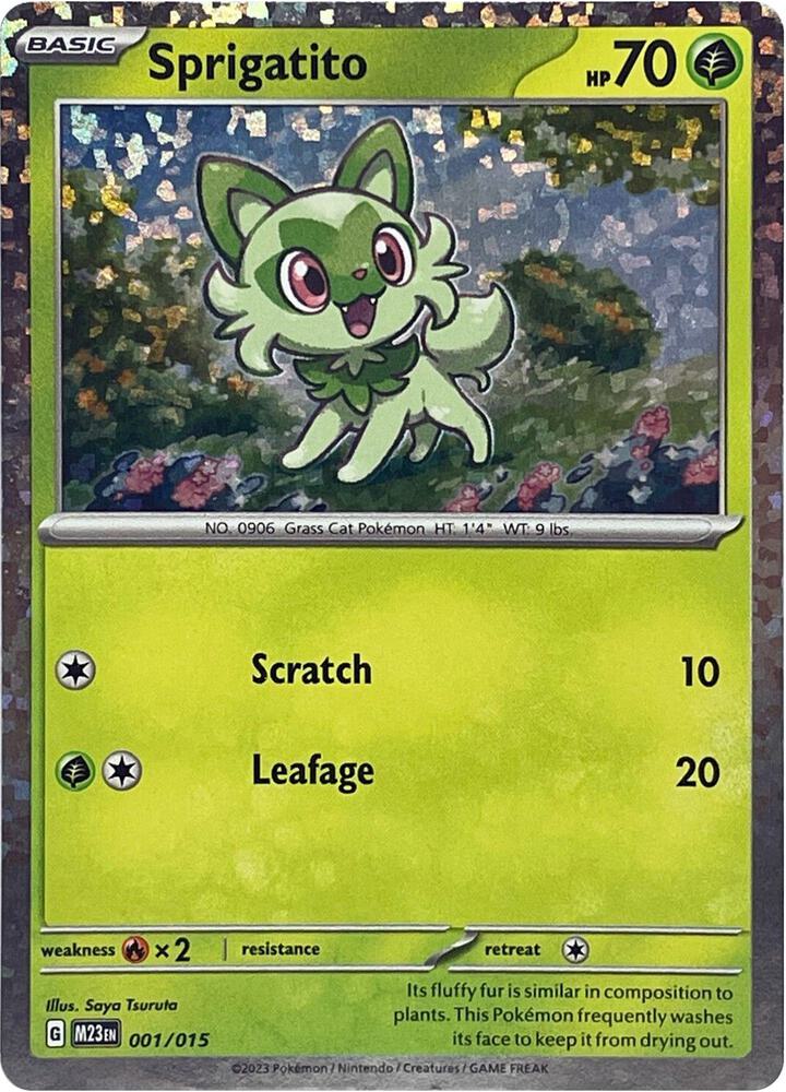 Sprigatito [McDonald's Promos 2023] 001/015