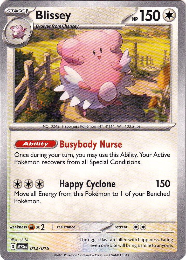 Blissey [McDonald's Promos 2023] 012/015