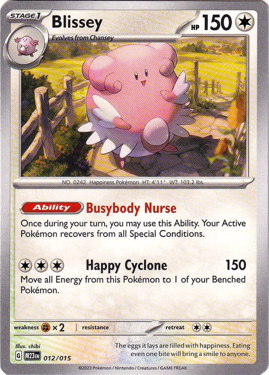 Blissey [McDonald's Promos 2023] 012/015