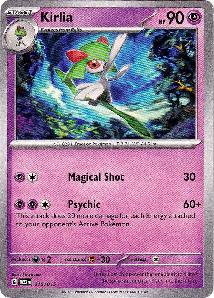 Kirlia [McDonald's Promos 2023] 015/015