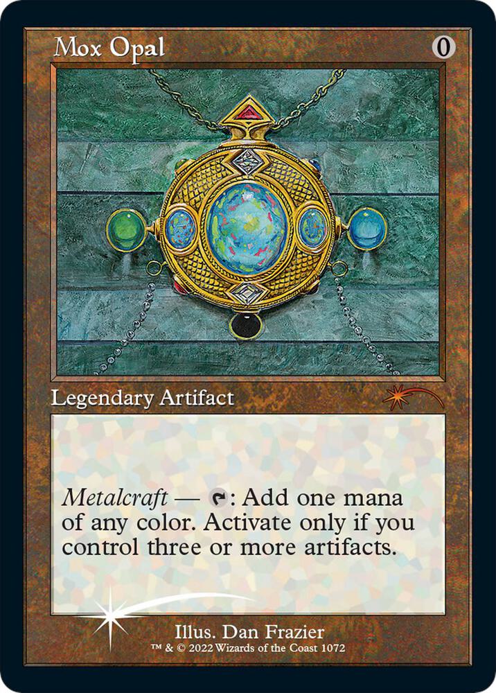 Mox Opal (Retro Frame) (Foil Etched) [Secret Lair Drop Series] 1072