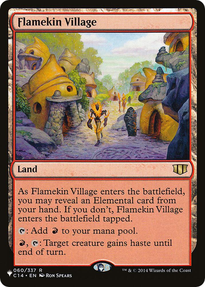 Flamekin Village (C14) [The List Reprints] 060/337