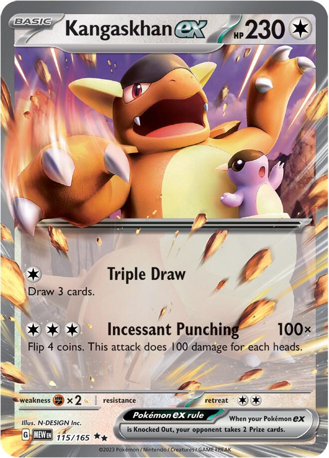 Kangaskhan ex - 115/165 [SV: Scarlet & Violet 151] 115/165