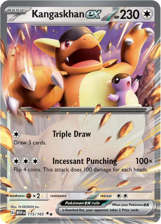 Kangaskhan ex - 115/165 [SV: Scarlet & Violet 151] 115/165