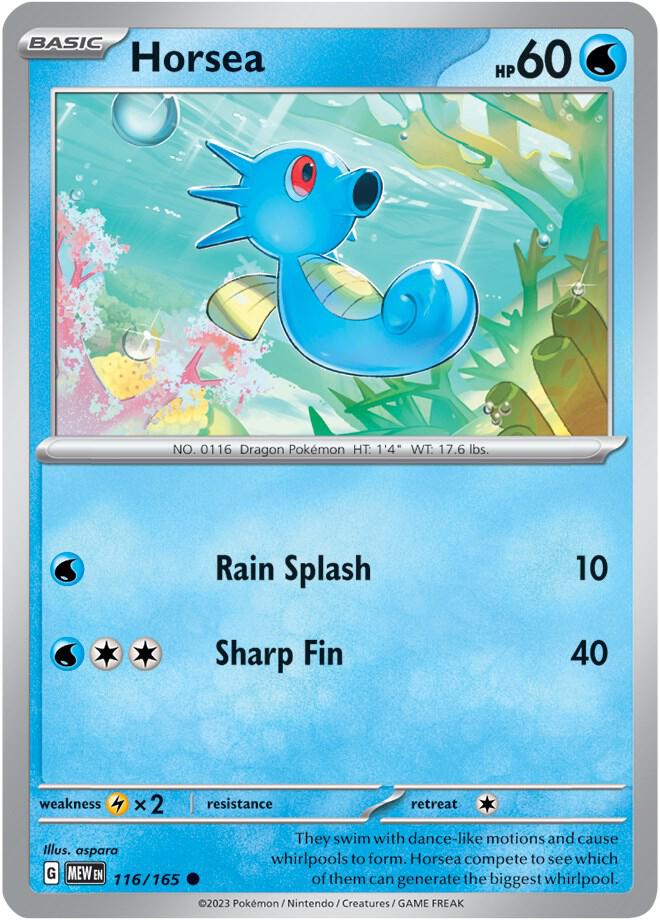 Horsea [SV: Scarlet & Violet 151] 116/165
