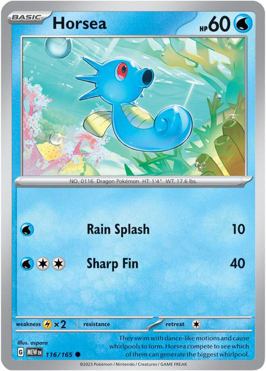 Horsea [SV: Scarlet & Violet 151] 116/165