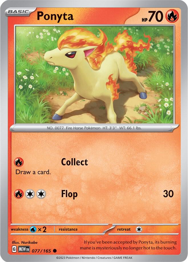 Ponyta [SV: Scarlet & Violet 151] 077/165