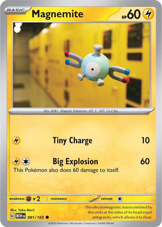 Magnemite [SV: Scarlet & Violet 151] 081/165