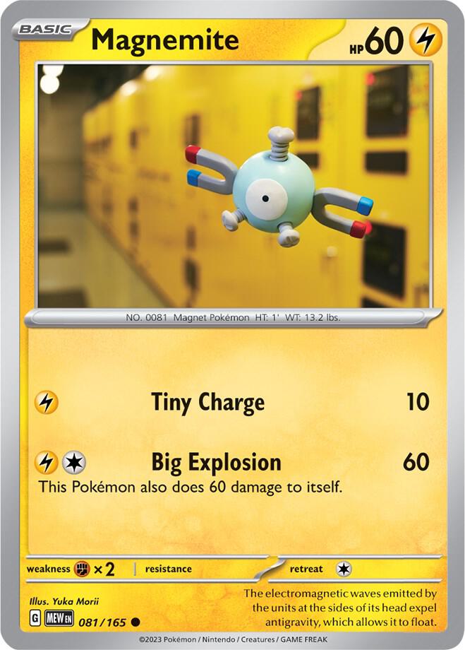 Magnemite [SV: Scarlet & Violet 151] 081/165