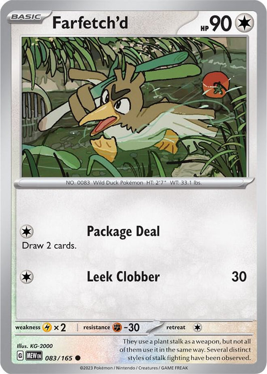 Farfetch'd [SV: Scarlet & Violet 151] 083/165