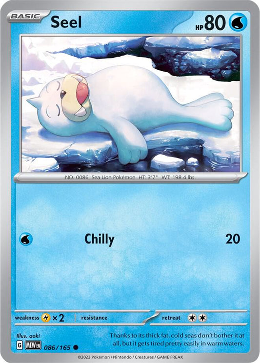 Seel [SV: Scarlet & Violet 151] 086/165