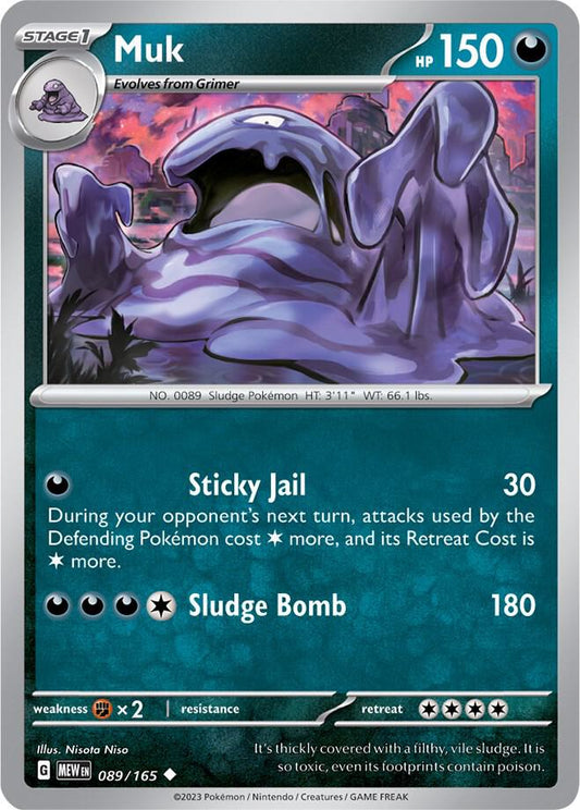 Muk [SV: Scarlet & Violet 151] 089/165