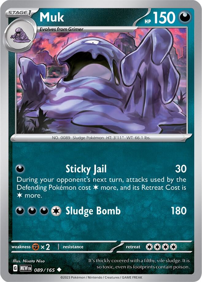 Muk [SV: Scarlet & Violet 151] 089/165