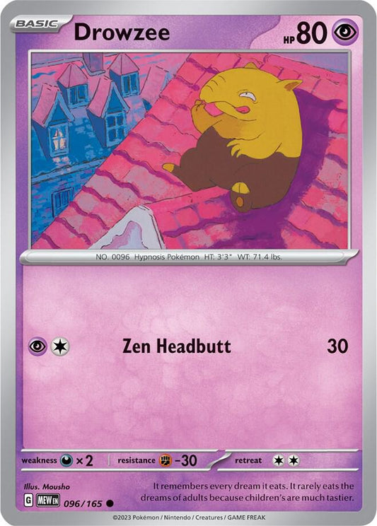 Drowzee [SV: Scarlet & Violet 151] 096/165