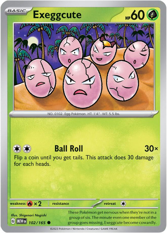 Exeggcute [SV: Scarlet & Violet 151] 102/165