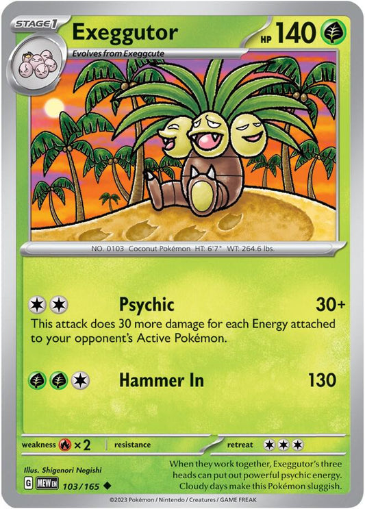 Exeggutor [SV: Scarlet & Violet 151] 103/165