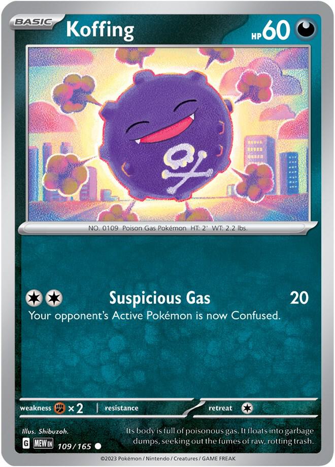 Koffing [SV: Scarlet & Violet 151] 109/165