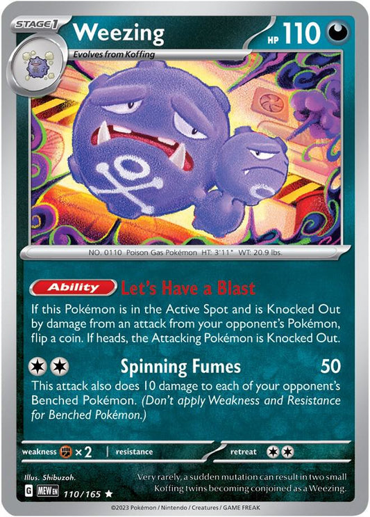 Weezing [SV: Scarlet & Violet 151] 110/165