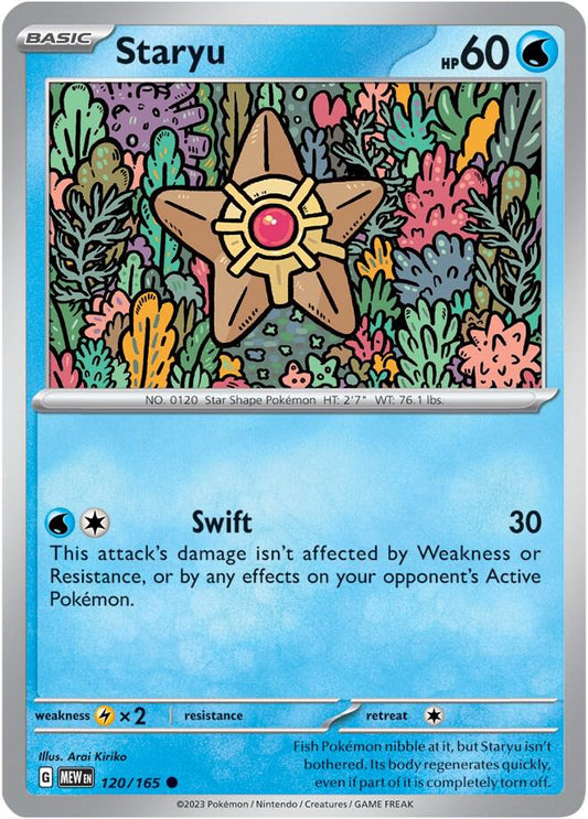 Staryu [SV: Scarlet & Violet 151] 120/165