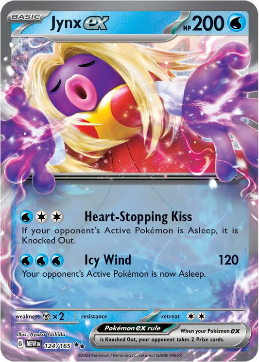 Jynx ex - 124/165 [SV: Scarlet & Violet 151] 124/165