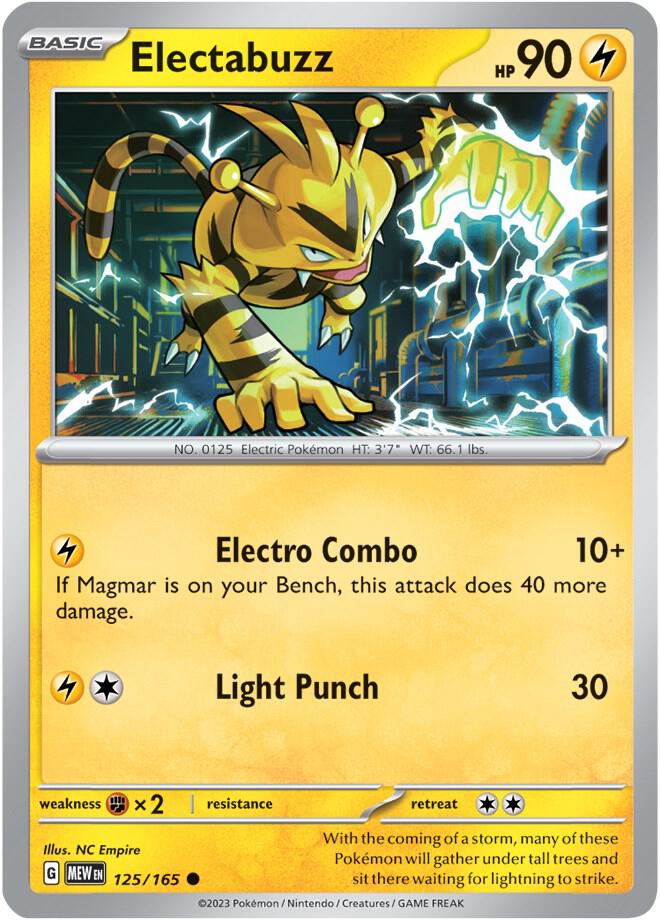 Electabuzz [SV: Scarlet & Violet 151] 125/165