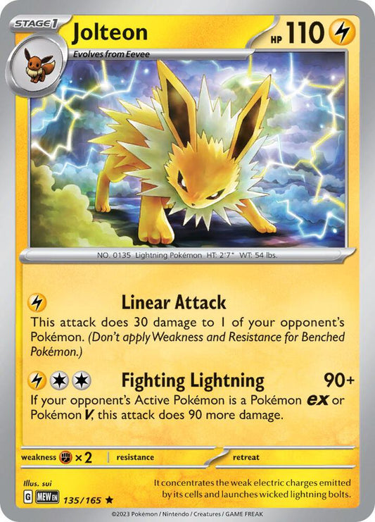 Jolteon [SV: Scarlet & Violet 151] 135/165